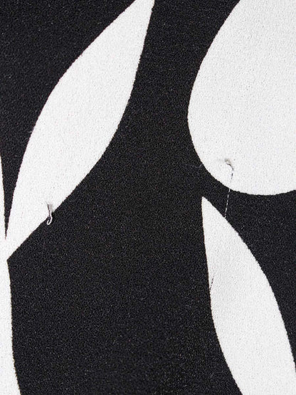 エムズグレイシー 117119 スカート 40 ブラック チェリーモチーフ ITBK66K68YCG