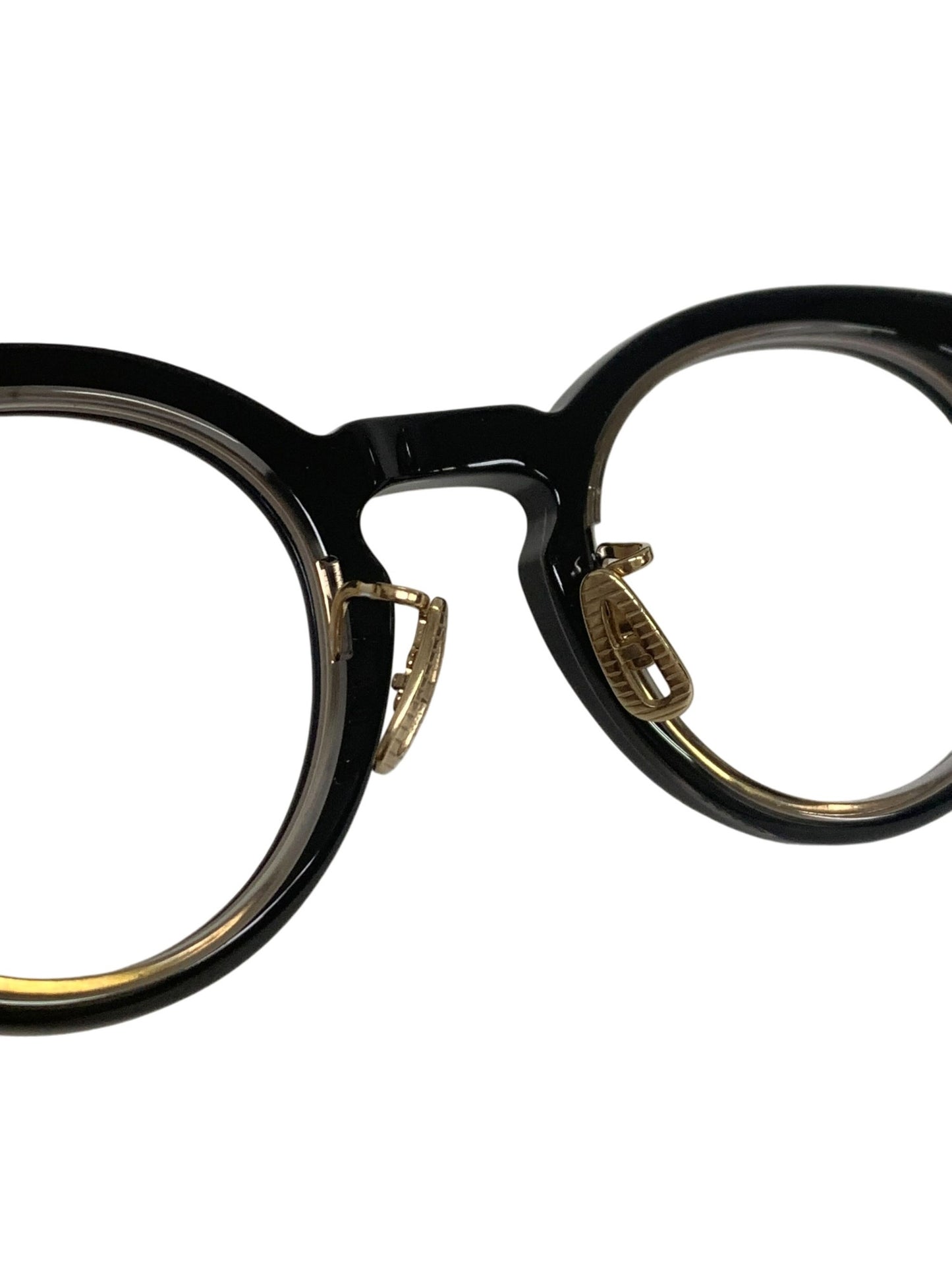 ユウイチトヤマ YUICHI TOYAMA:5 メガネ POISSY ブラック セルフレーム フルリム ボストン ITQH9MKAJK7W