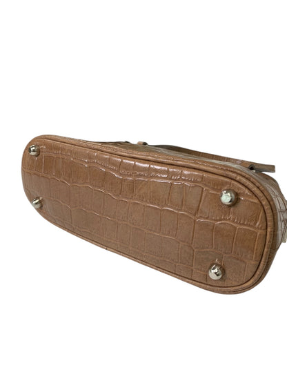 フォクシーブティック SUCCESS MACARON 27074 ショルダーバッグ ブラウン 型押しレザー ITGUBGT2QQOG