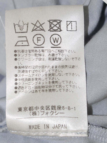 フォクシーニューヨーク Tops 40128 カットソー 40 ブルー ITUZW0GJF3W8