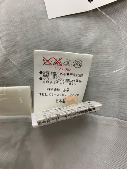 ルネ コート 36 ブルー TISSUE社製ツイード フリンジ ITHN428KELN0