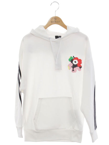 アディダス HC4184 M ホワイト アディダス×マリメッコ スウェットパーカー ITVCZT9REJP8