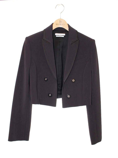 フォクシーニューヨーク collection 38953 ショートレングスジャケット 38 ブラック Jacket IT5D469ZJTC7