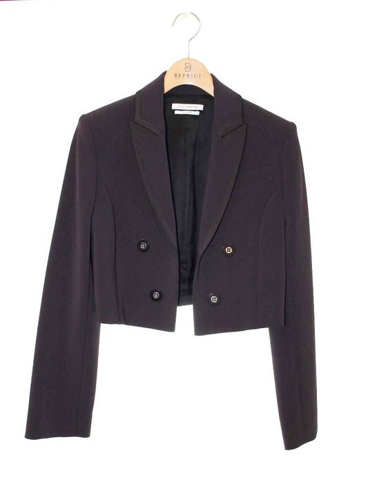 フォクシーニューヨーク collection 38953 ショートレングスジャケット 38 ブラック Jacket IT5D469ZJTC7