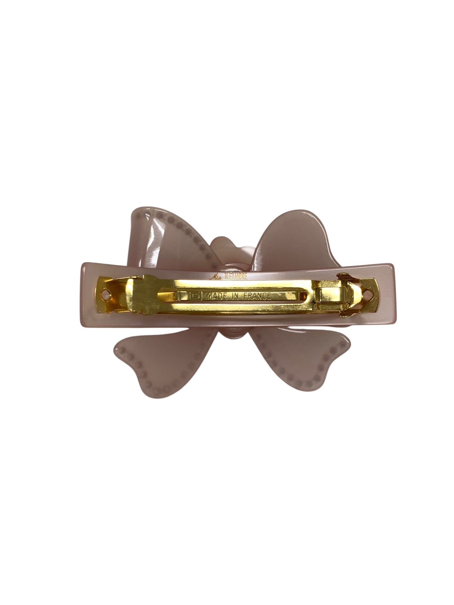 アレクサンドルドゥパリ バレッタ ピンク フラワーモチーフ ラインストーン ITQ6S8VH7FOU