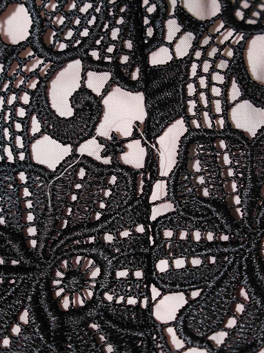 トッカ MERMAID マーメイド SKTOKS0150 スカート 4 ブラック ピンク レース フラワーモチーフ ITVK2KSZ79CI 【SALE】