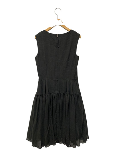 フォクシーニューヨーク GATHER FLARE DRESS 38782 ワンピース 40 チャコールグレー ITC1BWGX4SXW