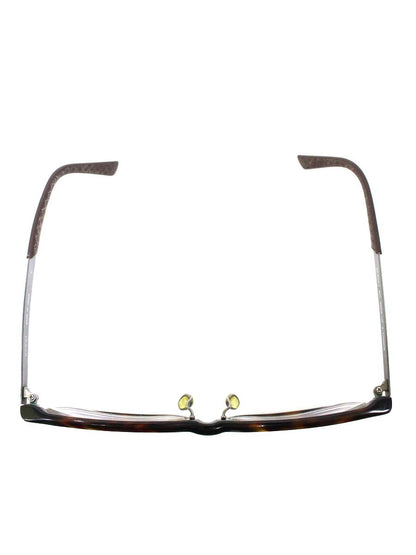 グッチ GG 9102/J メガネ ブラウン シェリーライン コンビフレーム フルリム スクエア チタン ITS9BW8YAIJ0