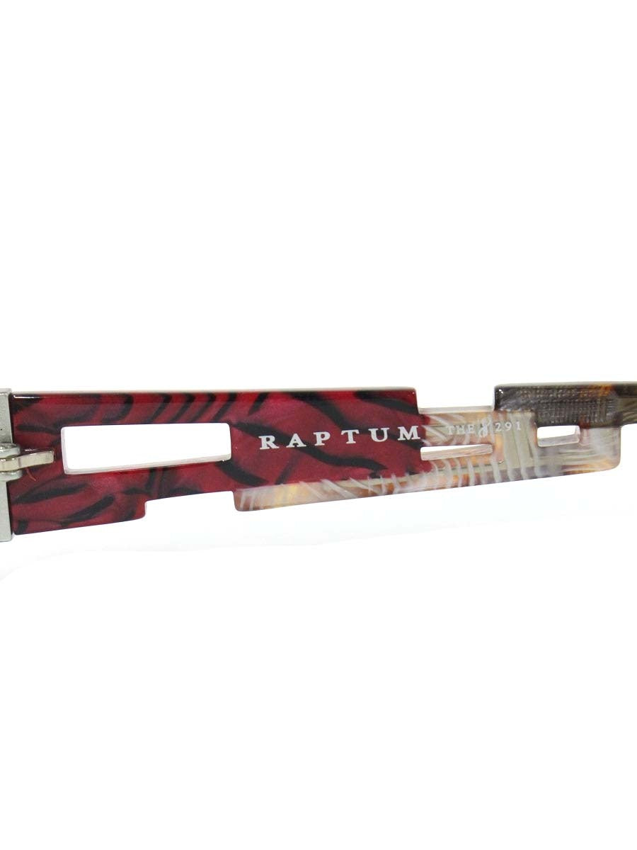 ザ291 R408-4 メガネ グレー/マルチカラー メタルフレーム ハーフリム スクエア ITWR39BM8SI8 【SALE】