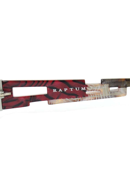 ザ291 R408-4 メガネ グレー/マルチカラー メタルフレーム ハーフリム スクエア ITWR39BM8SI8 【SALE】