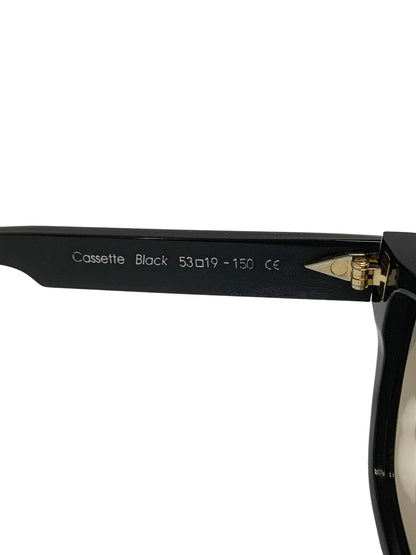 アーレム Cassette サングラス ブラック セルフレーム フルリム ウェリントン IT5HY4D3RPVK