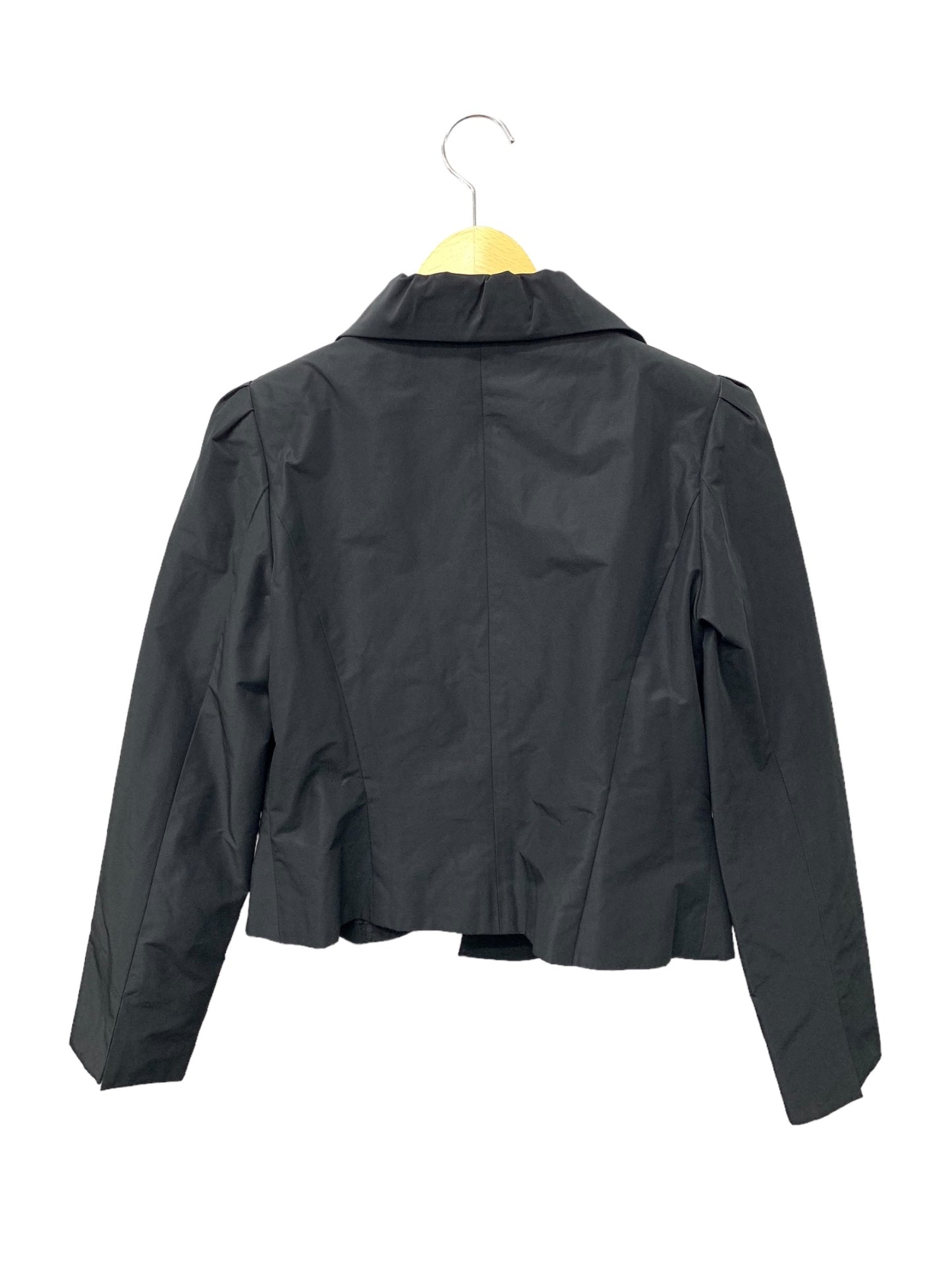 エムズグレイシー Elegant Taffeta Jacket 814503 ジャケット 38 ブラック ITQ3MLKMHAXG 【SALE】