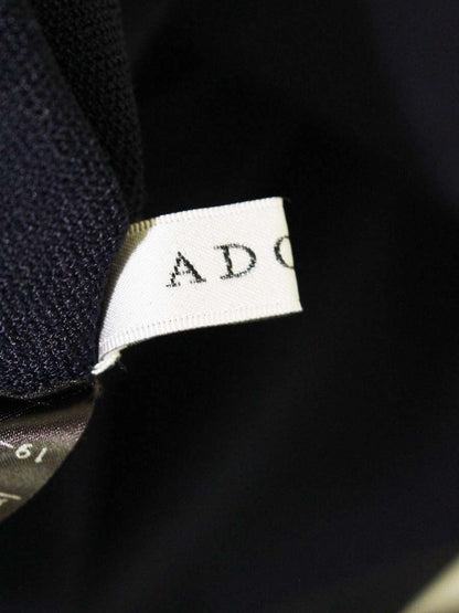 アドーア クリアヴィスコースニットタイトスカート 531-9272906 38 ネイビー ITG5KT6DLCBO