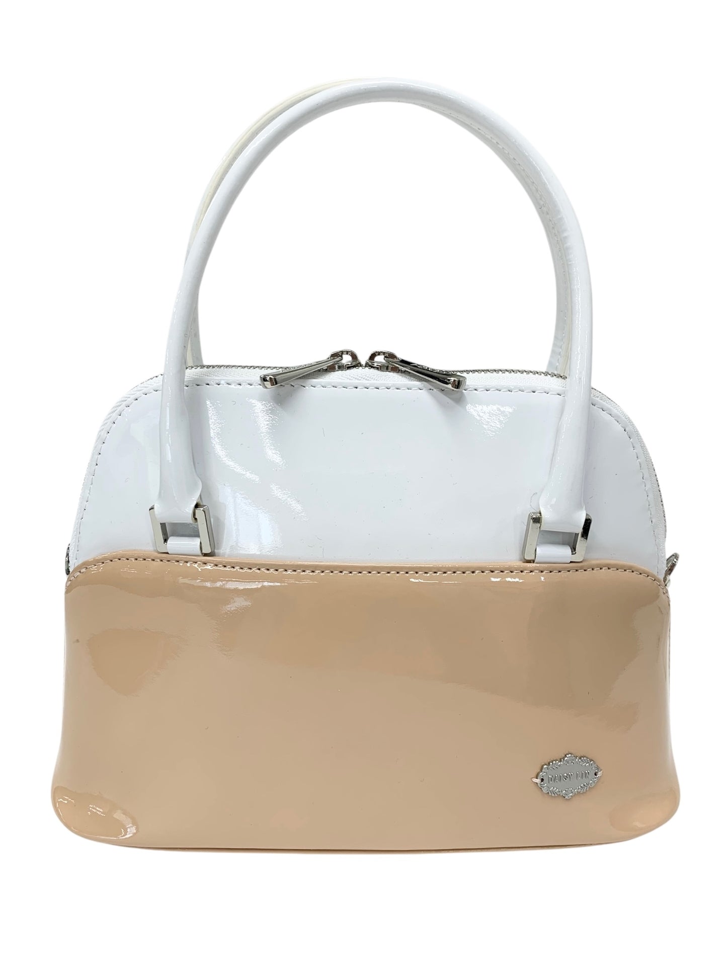デイジーリン PRINCESS プリンセス ハンドバッグ ピンク マカロン エナメル バイカラー IT9DBBHTFLV6