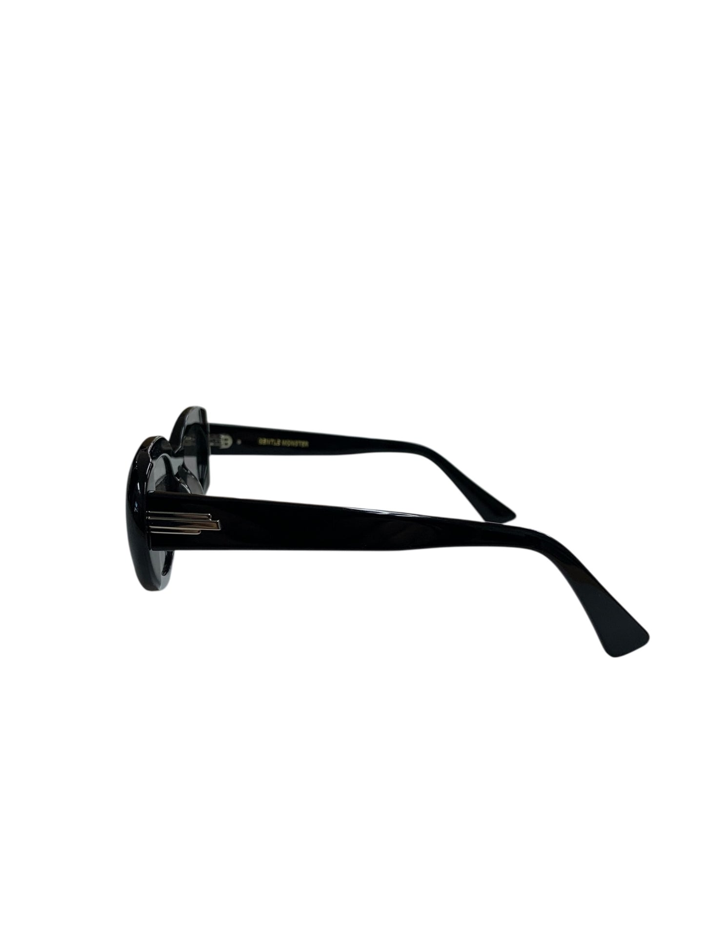 ジェントルモンスター LE サングラス ブラック セルフレーム フルリム オーバル（楕円） IT5P2KB914M2