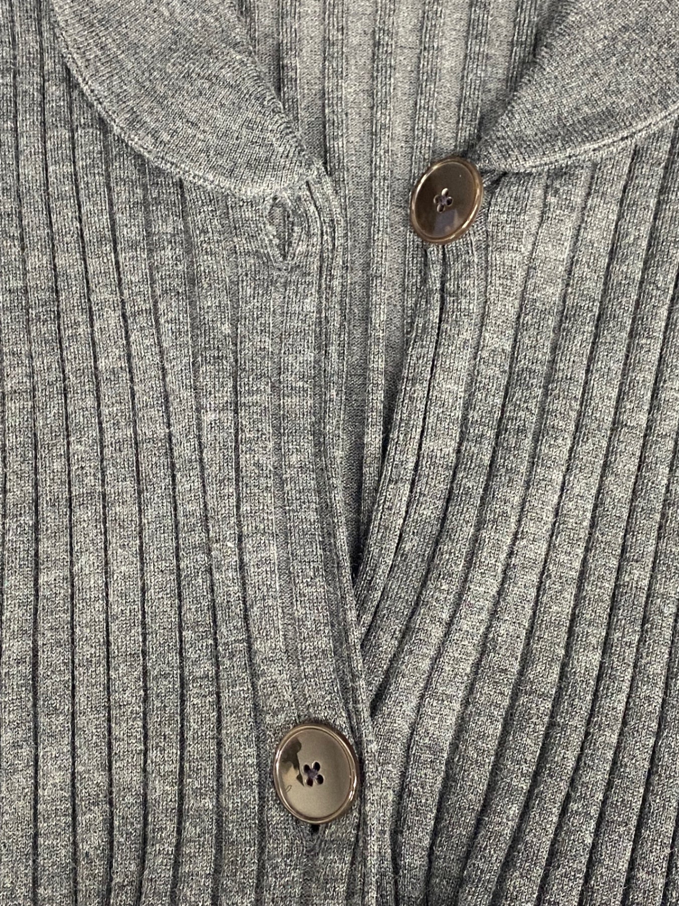 エムズグレイシー Tailored Knit Cardigan 818575 カーディガン 38 グレー ITXSD4O7M980 【SALE】