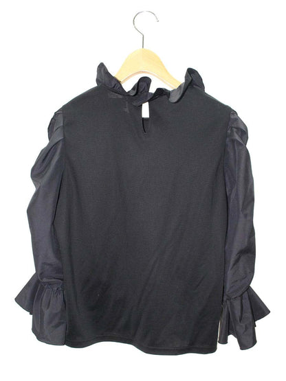 エムズグレイシー フリルカットソー 315114 38 ブラック ITX7ERCB7CBW