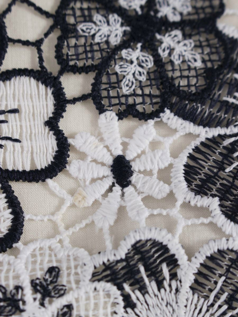 トッカ JULIAN SKIRT スカート SKTOIW0620 0 ホワイト/ネイビー ITA8RAQ8Q5U0