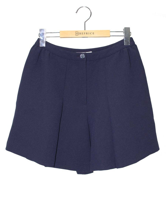 ルネ 6525160 パンツ 34 ネイビー キュロット タック ITB8M3WHXRNK 【SALE】