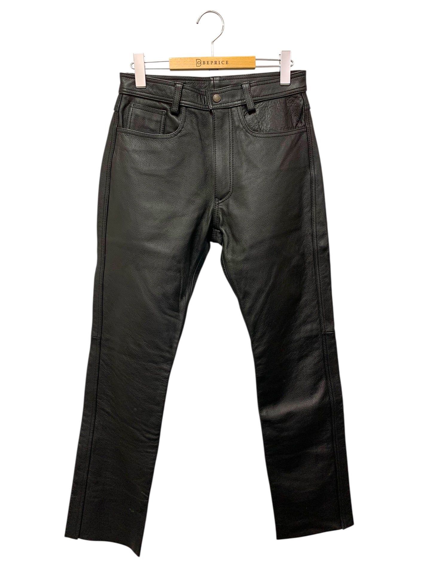 アヴィレックス 6141055 レザーパンツ 30 ブラック ストレート ITKG8LZHYITQ