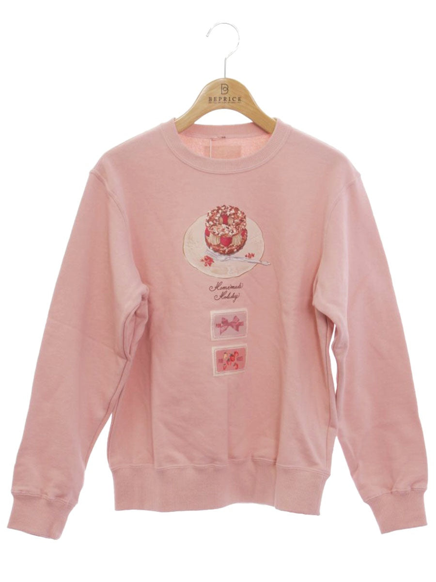 ピンクハウス A2113UTR577 スウェット 3 ピンク イチゴ ケーキ IT28MXQDRRYQ