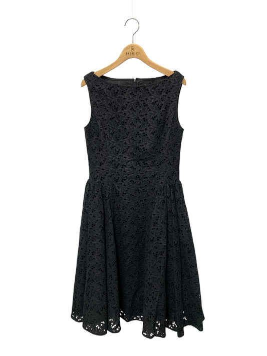 フォクシーブティック ドレス ネリネ 39460 ワンピース 40 ブラック カットワーク ITJM5BI8MEC2