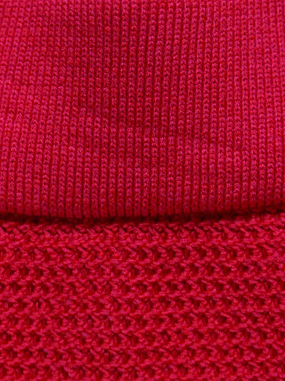 トゥービーシック W5S13-842-17 スカート 40 レッド ニット フレア ITG9VBVRR7O6