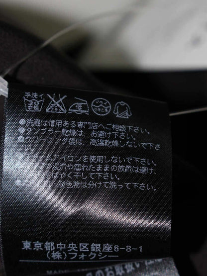 フォクシーニューヨーク 32461 スカート 38 チャコール フレアー ITH6WRO79MO7 【SALE】