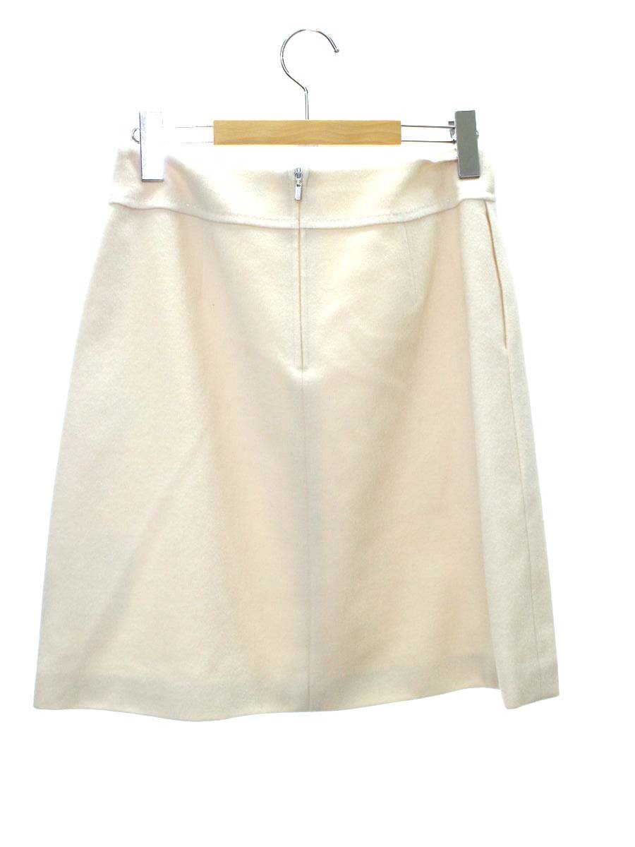 フォクシーブティック 36314 スカート 40 アイボリー ウール カシミヤ ITMIJXRD9FD2