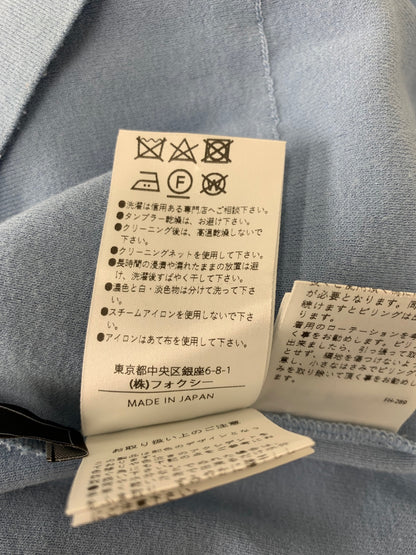 フォクシーブティック Leonie レオニー 44397 44701 アンサンブル 40 ブルー カーディガン ニットトップス ステッチ ITBC3DRMWA8O 【SALE】