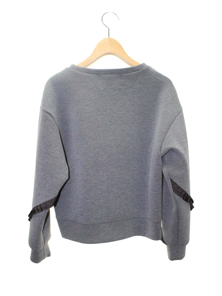 エムズグレイシー 215705 スウェット 38 グレー リボン ITTN3I37FP9U