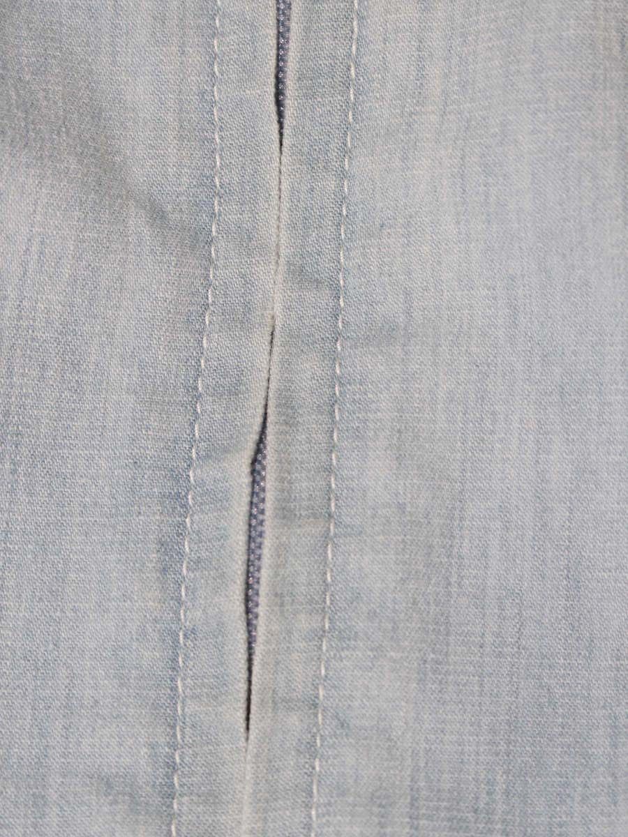 エムズグレイシー Zip Denim Jacket 914121 ジャケット 38 ライトブルー デニム調 ITG9MFNHTIJ4