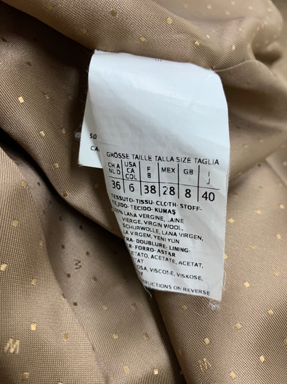 ウィークエンドマックスマーラ 50860443 コート 40 ベージュ スタンドカラー ITJMGLY5YALY