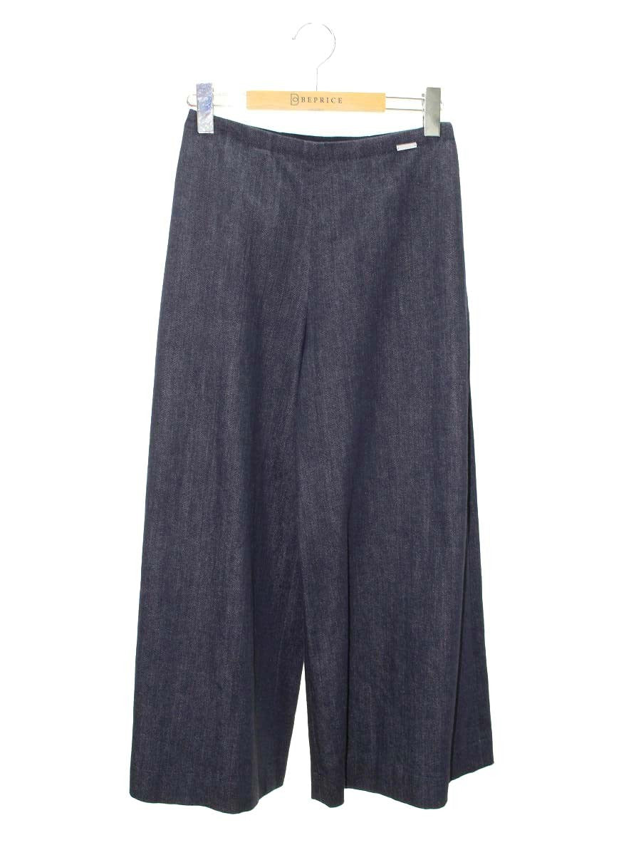 フォクシーニューヨーク Indigo インディゴ 37027 パンツ 38 ネイビー デニム ITGP4LOBO9DS