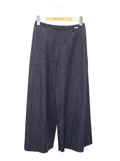 フォクシーニューヨーク Indigo インディゴ 37027 パンツ 38 ネイビー デニム ITGP4LOBO9DS