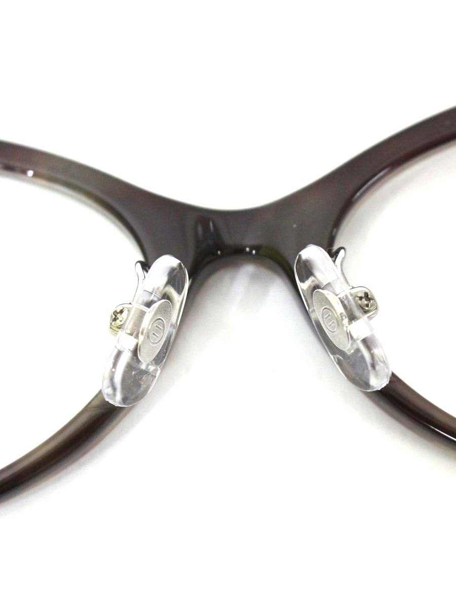 オニメガネ OG-7815 BR メガネ ブラウン コンビフレーム フルリム オーバル IT94Q4RFJ95K