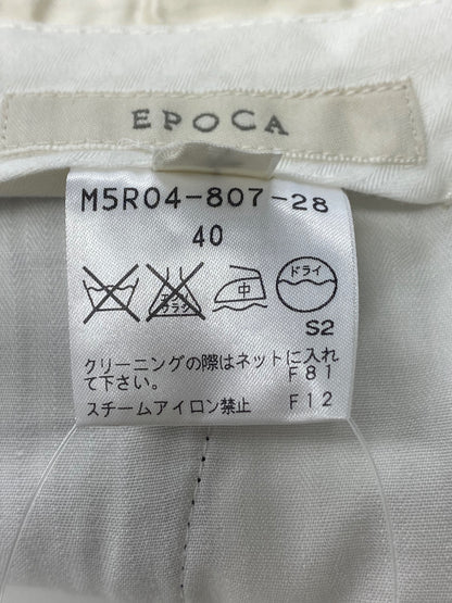 エポカ M5R04-807-28 パンツ 40 ネイビー クロップド ITP92O5684YQ