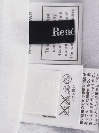 ルネ 5526050 ワンピース 38 ブルー TISSU コットン ITP37F0L80O2