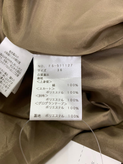 エムズグレイシー ステッチ入りテープ付きコンビ 511127 ワンピース 36 ブラック 切替 ITU12EU0FLYC