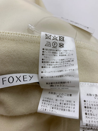 フォクシーブティック Knit Dress Noel 44994 ワンピース 40 アイボリー ウール混 IT7O7XJ6Z3QO