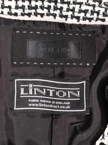 トゥービーシック LINTON W5E53-841-05 ノーカラージャケット 40 ホワイト リントン ツイード ITHS2S7HXD20