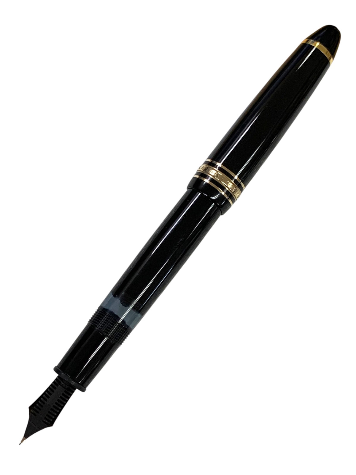 モンブラン 万年筆 旧マイスターシュテュック 146 ブラック EF 14C ITS2GYDAHVHW