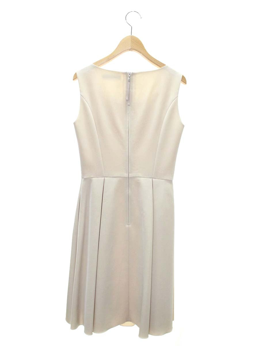 フォクシーニューヨーク ドレスロゼッタ 34060 ワンピース 38 ベージュ