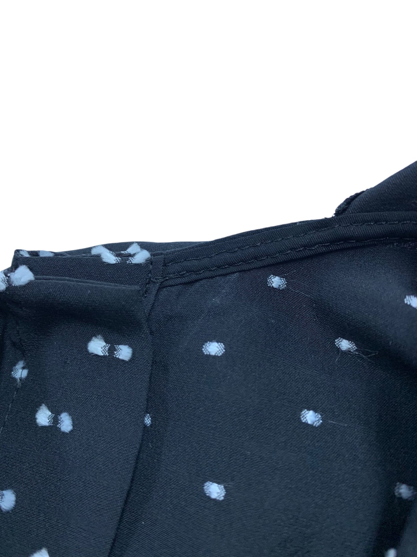 フォクシーブティック Blouse 45198 ブラウス 38 ブラック ドット ITLWK75C7YRS