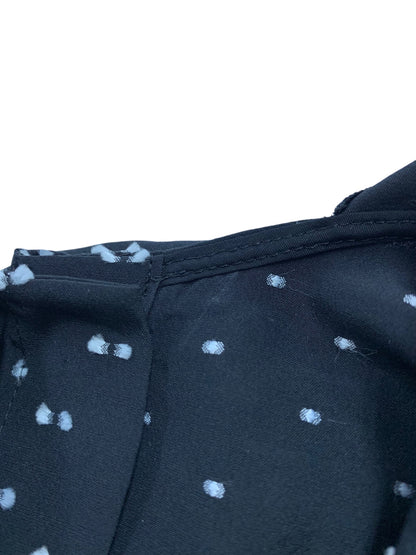 フォクシーブティック Blouse 45198 ブラウス 38 ブラック ドット ITLWK75C7YRS