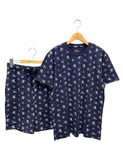 ポロラルフローレン RM8-X205/RM8-X303 M ネイビー マリンモチーフ スリープウェア セット ITY42C59R3N8