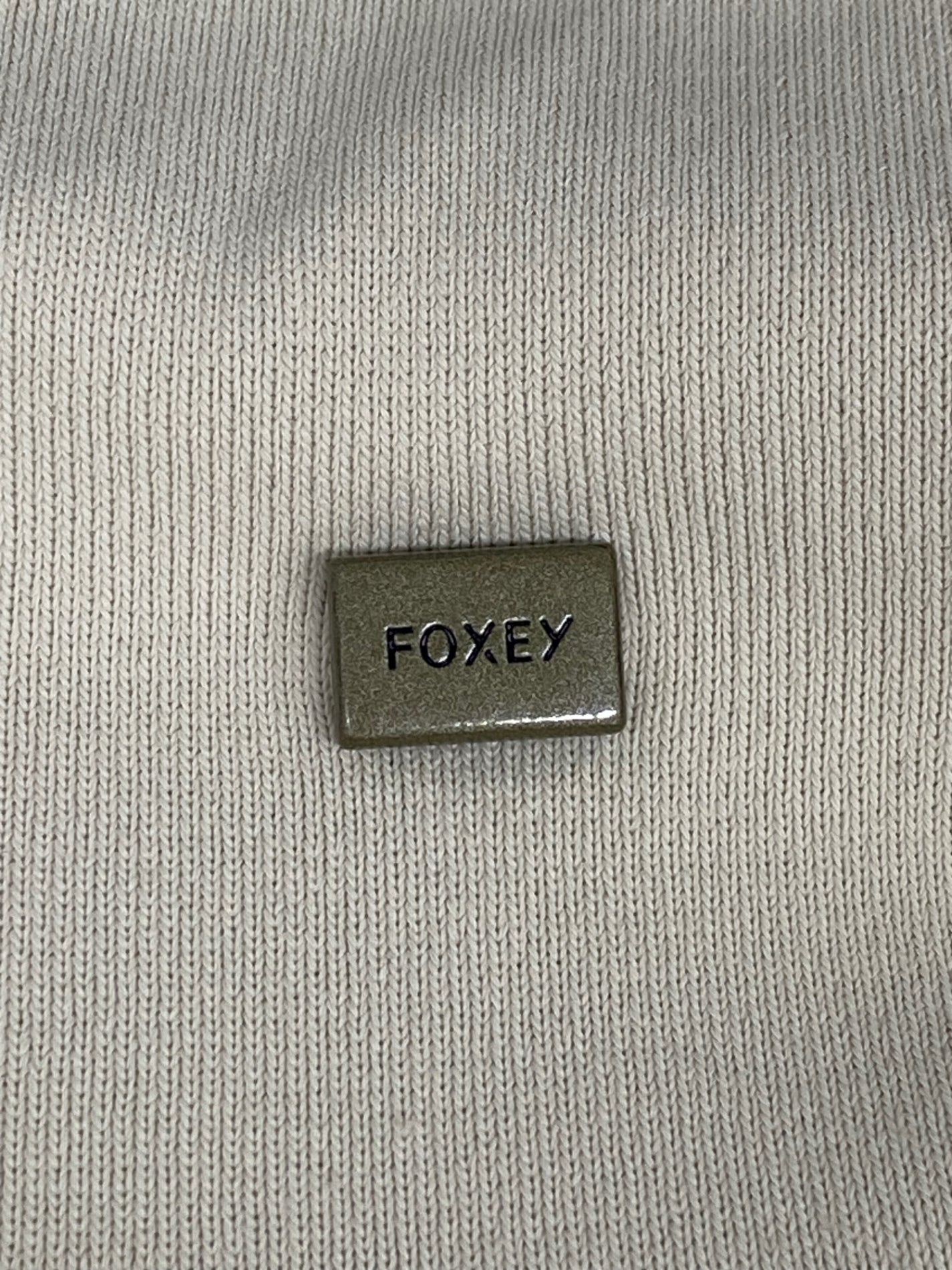 フォクシーニューヨーク Sweater Saint Beaute 31114 ニット セーター 38 ベージュ IT7YXBEHERR8