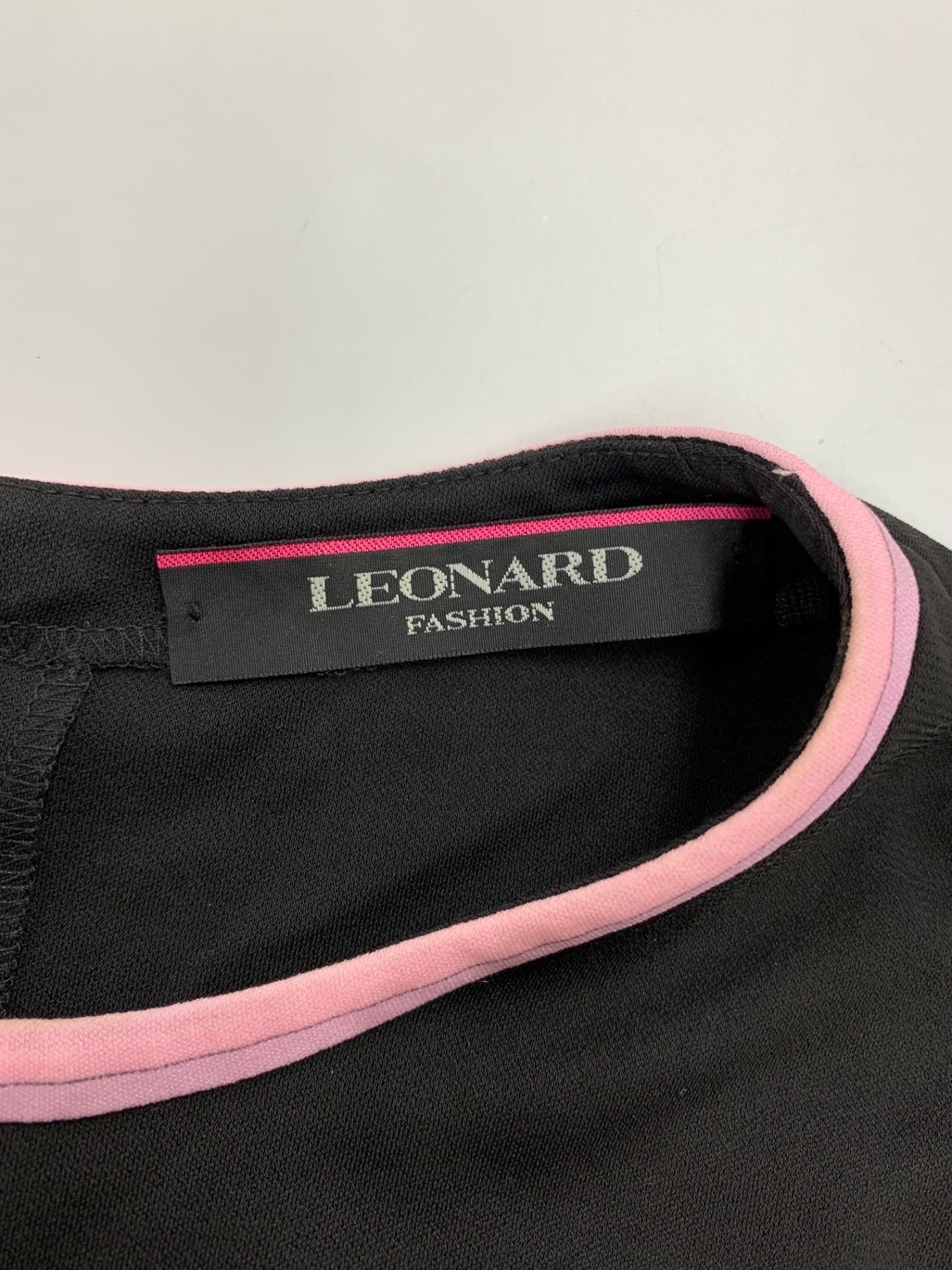 レオナールファッション 0150265 ワンピース 38 ブラック フラワー IT4ZUWYMZYJ4 【SALE】