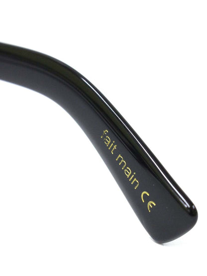 レスカルネティエ URBI メガネ ブラック 60周年記念特別モデル 限定100本 セルフレーム フルリム ボストン ITWYZTBM0KS6 【SALE】