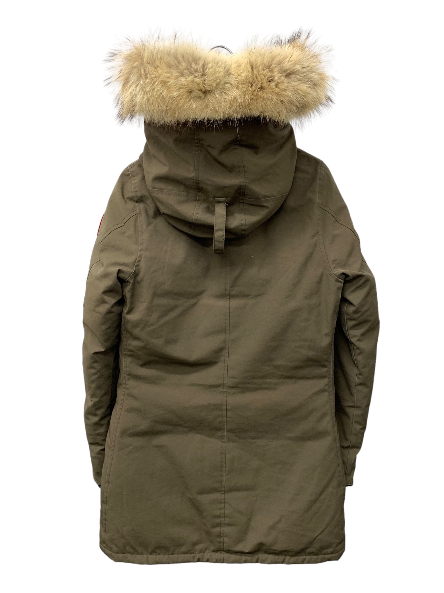 カナダグース JASPER PARKA 68F8490 ダウンジャケット S/P カーキグリーン ファー付 IT6DVI2YIM84